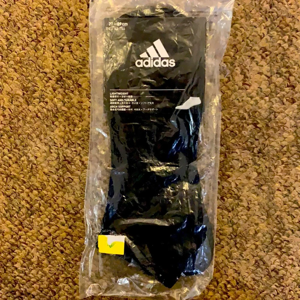 Adidas Black Socks - Picture 1 of 4